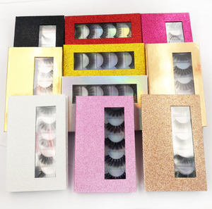 睫毛包装盒供应商定制睫毛书5对批发空睫毛盒带镜 - Product Image 6