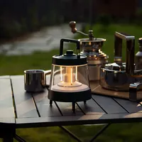 Tubicen Outdoor IPX6 Oplaadbare Tent Camping Lichten Lamp Sfeer Retro Led Lantaarn