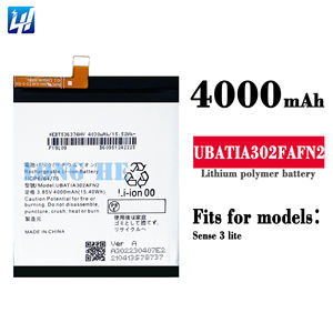 Hoge Kwaliteit Batterij Voor Telefoon 4000Mah 3.85V Mobiele Telefoon Batterij Ubatia302fafn2 Voor Mobiele Telefoon Scherpe Zin 3 Lite - Product Image 6