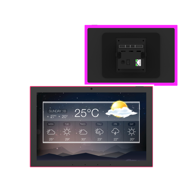 Smart Home Control Device 10.1 Inch Wall Mount Matter Thread Wifi Android POE Automation Smart Home Panel