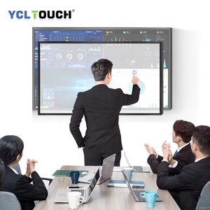 Suitable YCL TOUCH Factory Direct Sales Touch Screen Overlay Kit 65 <b>Inch</b> Plug and Play Aluminum Ir Touch Frame - Product Image 3