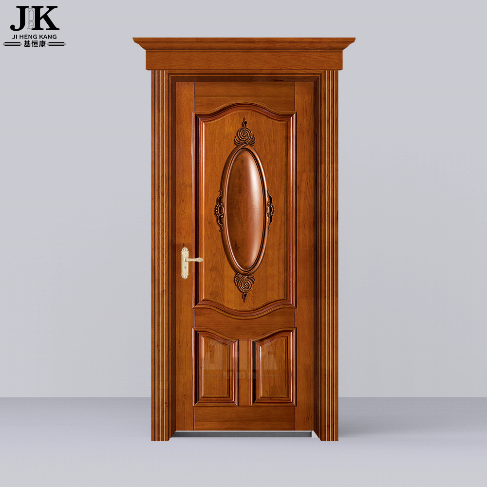 JHK, precio de fábrica, buena calidad, puertas de madera de losa de roble macizo