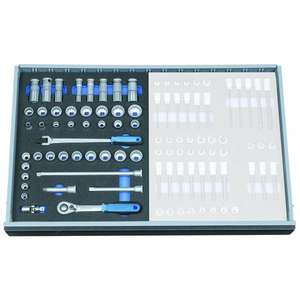 GEDORE - 2016486 Juego de enchufes de 3/8 ''en módulo de herramientas CT (43 piezas) -EAN 4010886878620 OTROS CONJUNTOS DE HERRAMIENTAS - Product Image 2