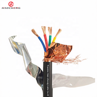 KVVRP22 450/750V Industrial Instrumentation Computer Control Cable PVC Insulated Copper Mesh Braided Shielded Flexible