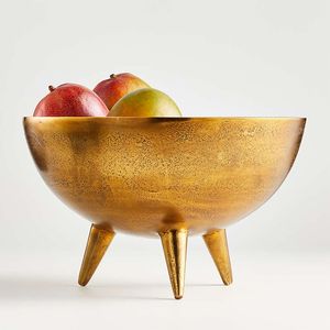 ชามโลหะทรงกลมสำหรับเสิร์ฟผลไม้อบแห้ง ขนมหวาน และใช้เป็นของขวัญ - Product Image 6