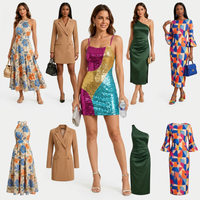 Robe longue d'été décontractée et respirante pour femme, tailles 18-45 ans, expédition mixte origine CN/GUA, modèle 2026.4, assortiment aléatoire.