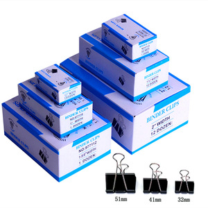 Đồ Dùng Văn Phòng Trường Học Kim Cương 15Mm 19Mm 25Mm 32Mm 41Mm 51Mm Kẹp Đánh Dấu Sách Kẹp Ghi Nhớ Kẹp Giấy - Product Image 2