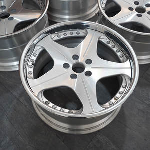 Custom 18 pollici <span class=keywords><strong>Vintage</strong></span> 3 pezzi ruota forgiata per <span class=keywords><strong>Mercedes</strong></span> W203 nuova condizione con finitura brillante - Product Image 2