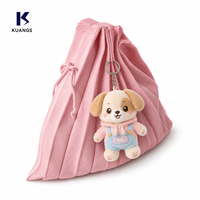 Set Unico Personalizzabile di Portachiavi in Peluche e Charm per Borsa Lavorato a Maglia per Regali Aziendali di Addio
