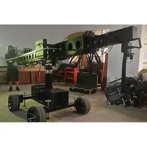 9m Technoscope Super Telescopic Camera Crane With Motorized Walking Dolly