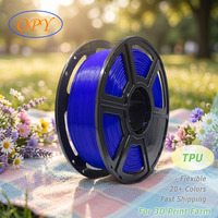 Imprimante 3D TPU 95a 0,5 kg avec filament 1,75 mm, machine d'impression pour tiges en plastique flexible de 175 mm