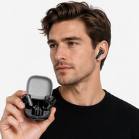 Écouteurs sans fil à réduction de bruit ANC/ENC, étanches IPX-5, LED pour son Hi-Fi V6.0, autonomie de 5 à 10 heures, écouteurs intra-auriculaires