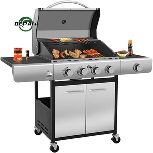 Açık Hava Mutfak Tezgah Üstü Gazlı Izgara Büyük Domuz Gazlı Izgara Ağır Hizmet Tipi Açık Hava - Product Image 1