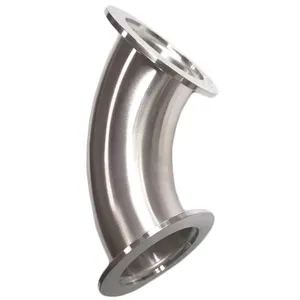 Vacuum 90 Elbow Vacuum Fitting KF Stainless Steel 90 Degree Elbow Long Type Bend