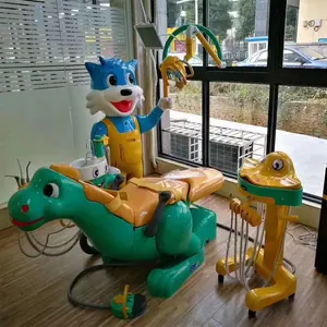 다채로운 어린이 어린이 치과 의자 어린이를위한 치과 의자 치과 단위 가격 공룡 치과 의자 단위