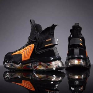 Fabricantes al por mayor diseño de moda hombres calcetín zapatos transpirable amortiguación Casual High-top hombres zapatillas de deporte Zapatos casuales de los hombres - Product Image 6