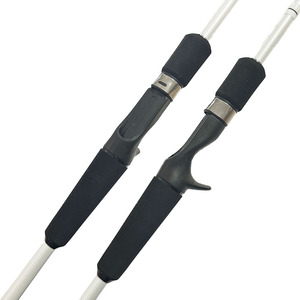 Canne à pêche Alpha Wholesale en carbone haute performance, 1 section, 1,8 m/6 pi, action moyenne 12-20 lb, pour la pêche au bar - Product Image 4