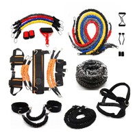 Kit de bandas de entrenamiento de resistencia, sin látex ni látex, personalizado, para saltar en cuclillas, suspensión, ejercicio, fuerza de velocidad
