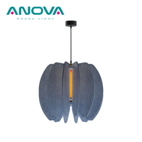Lampes suspendues acoustiques en feutre pour animaux de compagnie, plafonnier suspendu acoustique absorbant le son