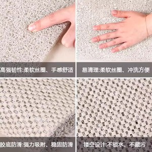 แผ่นรองอาบน้ำกันลื่นลายการ์ตูน PVC รูปทรงสี่เหลี่ยมผืนผ้า ตัดได้ มีรูระบายน้ำ สำหรับเด็ก - Product Image 3