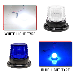 Feux de signalisation d'urgence LED ronds super lumineux 12-24V 10W pour toit de voiture, camion, VTT - Product Image 3