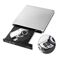 Lecteurs DVD USB 3.0 de haute qualité, graveur DVD externe, lecteur Blu-ray portable 3D