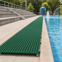 Caillebotis en PRV 38mm 50mm pour passerelle