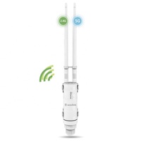 Routeur Wavlink WL-WN570HA1 600M haute puissance pour extérieur, double fréquence 2.4G+5G, double antenne, amplificateur de puissance intégré