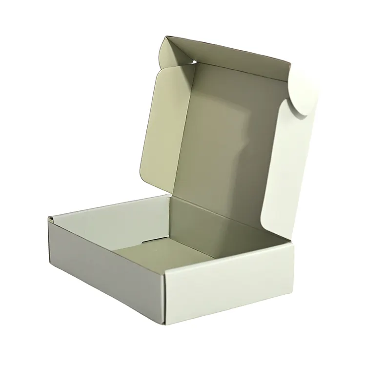Benutzer definierte Wellpappe Box für Haarwuchs Bürsten Mailer Versand Haarschmuck Produkt verpackung Geschenk box