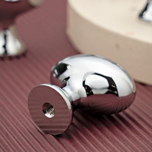 现代豪华实心黄铜球把手旋钮抽屉柜门金色单孔拉旋钮 - Product Image 4