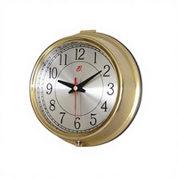 Horloge marine à quartz 370204 pour navires, boîtier en cuivre durable, chronomètre marin Baoxing avec certificat CCS, compatible OLIVER