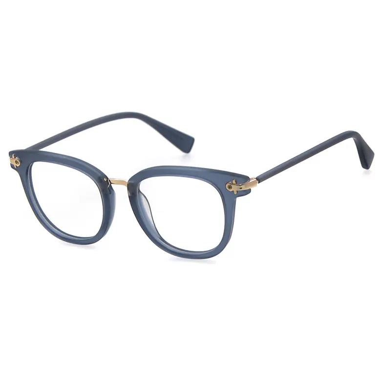 Montures de lunettes optiques en acétate trois couleurs pour femmes, vente en gros