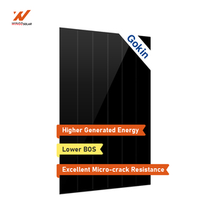 Солнечные панели Gokin All Black, 475 Вт, 480 Вт, 490 Вт, монокристаллические, полностью черные, высокоэффективные, для жилого использования, напрямую от производителя - Product Image 1