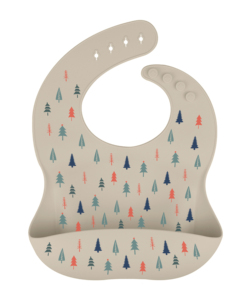 Babero de Silicona para Bebé, Impermeable, Suave, con Estampado, Delantal para la Hora de Comer de Niños Pequeños, Diseño 007, Logotipo Personalizado, Venta al Por Mayor - Product Image 5