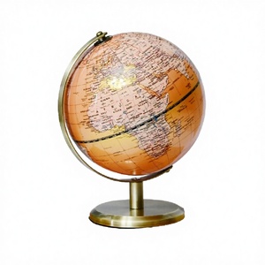 Factory Wholesale Modern Style Unique World Map Gift Rotating <b>Light</b>-Up Earth <b>Globe</b> for Home and Office Decoration - Product Image 2