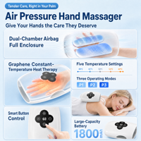 Outil de massage des mains pas cher, appareil de massage intelligent à pression d'air pour les mains
