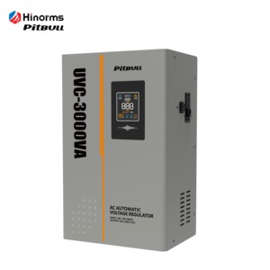 Régulateur de tension automatique monophasé CA à servomoteur de précision OEM, stabilisateur UVC-3000VA avec affichage LED, modèle <span class=keywords><strong>Pitbull</strong></span> High, en promotion - Product Image 1