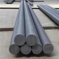Barra Redonda de Acero Aleado 1020 1045 S45C C45, 6m de Longitud, Varilla de Acero Sólido Laminada en Caliente con Etiquetas en las Extremidades para Construcción de Ingeniería Civil