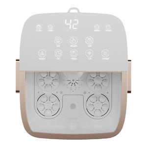 Mejor venta de luz de lujo inteligente desintoxicación masaje eléctrico pie Spa máquina de calefacción con rodillos vibratorios - Product Image 5