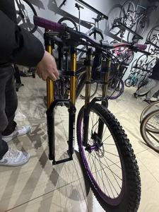 Bicicleta de Montaña de Descenso de 26 Pulgadas, de Aluminio, con Suspensión Completa, 21 Velocidades, Frenos de Disco Ordinarios, MTB-26 de Aluminio - Product Image 6