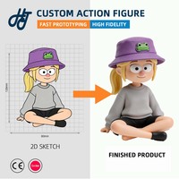 Servicio Profesional de Moldeo por Inyección para Fabricación de Juguetes de PVC con Diseño de Personajes de Dibujos Animados Personalizados