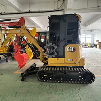 Mini-pelleuse compacte d'occasion CAT 303CR 3,5 tonnes pour la construction immobilière – Évaluation Acheteur – Comparer CAT302CR CAT303.5CR CAT305CR