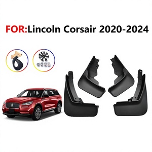 FOR Tuoye Mud Flaps For Lincoln Corsair 2020 Up <b>Plastic</b> Splash Guards Tire Mudguards Black - Product Image 5