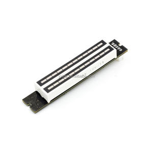 บอร์ดวัดระดับเสียง YIXINTAI แบบคู่ 12 ระดับ พร้อมไฟ LED ปรับความเร็วได้ สำหรับเครื่องขยายเสียงสเตอริโอ - Product Image 6