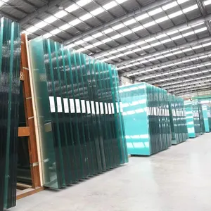 44.2 Clear Laminated Glass 8.76mm PVB Double Layers Glass 4+0.76+4mm Clear Building Safety Glass Factory