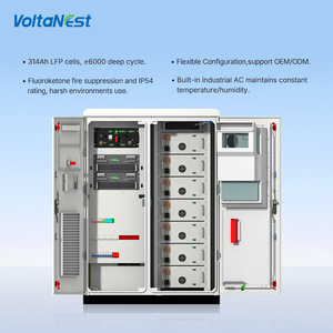 VoltaNest Battery Solar 64kWh 60kWh 100kWh Industrial Commercial <b>Energy</b> <b>Storage</b> <b>System</b> High Voltage - Product Image 3