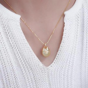 Accesorios 31186DIY, Colgante de Plata S925 con Cuentas de 11-13 mm, Collar con Hebilla Vacía para TOEFL, Colgantes de Perlas 31186DIY - Product Image 4