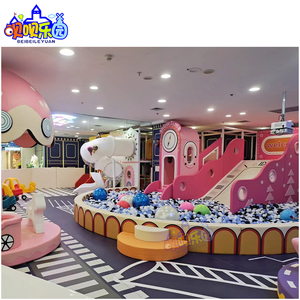 Parque de Trampolines Comercial Interior ODM, Equipamiento de Juegos Suaves, Área de Juegos con Piscina de Pelotas para Niños, <span class=keywords><strong>Castillo</strong></span> Inflable para Centros Comerciales - Product Image 2