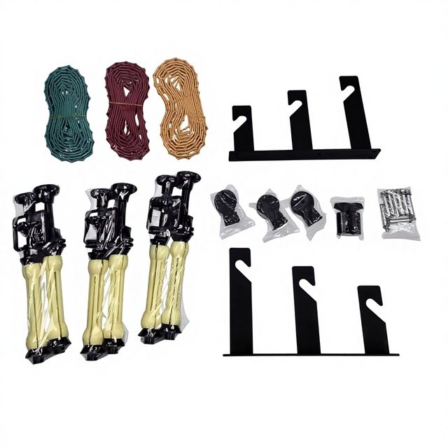 3 Roller Wall Mount Manual Backdrop Support System Set Fold Hooks 3 Chains Axis Background Cloth Bracket Axis Background Frame