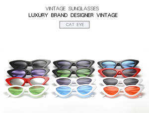 <span class=keywords><strong>De</strong></span> moda <span class=keywords><strong>de</strong></span> UV400 Multi Color 2018 Retro pequeño <span class=keywords><strong>gato</strong></span> ojo <span class=keywords><strong>gafas</strong></span> <span class=keywords><strong>de</strong></span> sol <span class=keywords><strong>de</strong></span> las mujeres - Product Image 6